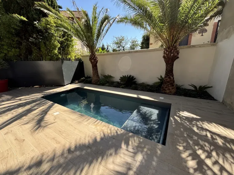 Couverture de sécurité piscine : volet immergé, Toulouse, ATOLL PISCINES