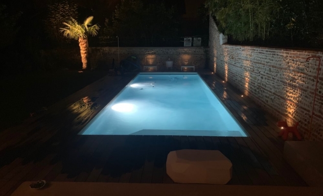 L'art de marier le moderne et l'ancien, Toulouse, ATOLL PISCINES