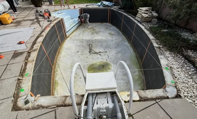 réalisation d’un projet original : une piscine dans une piscine, Toulouse, ATOLL PISCINES